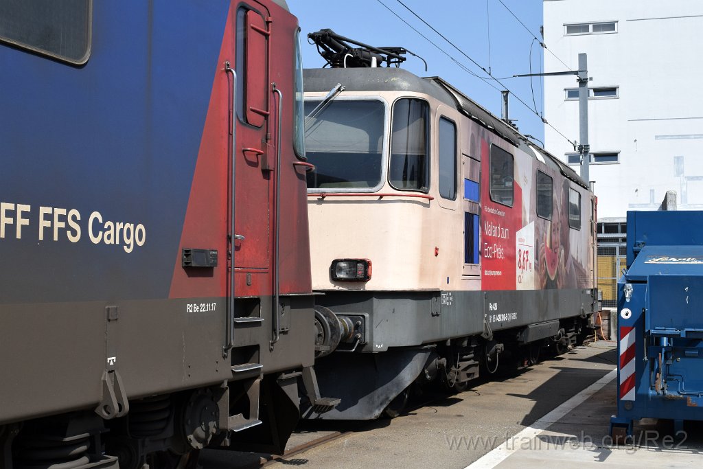 7329-0044-020421.jpg - SBBC Re 420.310-5 ''Francoforte a prezzo eco'' (Re 91 85 4 420 310-5 CH-SBBC) / St.Gallen HB 2.4.2021