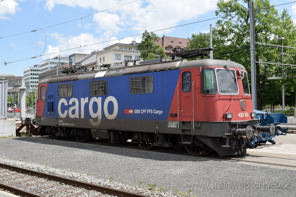 8014-0044-290522.jpg - SBBC Re 420.310-5 (Re 91 85 4 420 310-5 CH-SBBC) / St.Gallen HB 29.5.2022