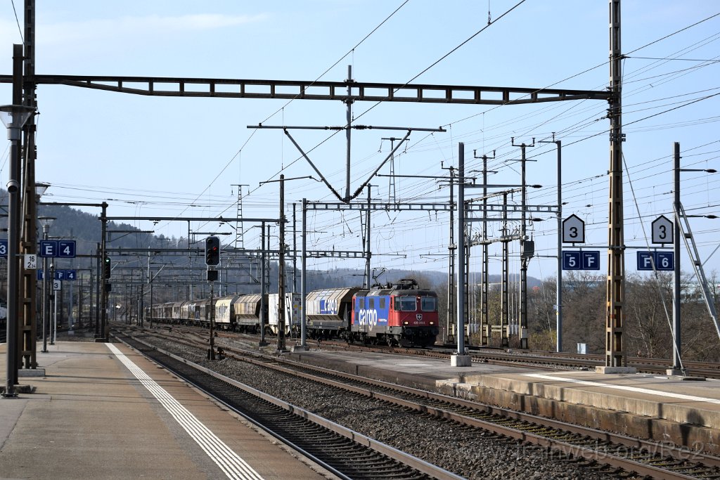 8394-0007-240223.jpg - SBBC Re 420.310-5 (Re 91 85 4 420 310-5 CH-SBBC) / Killwangen-Spreitenbach 24.2.2023