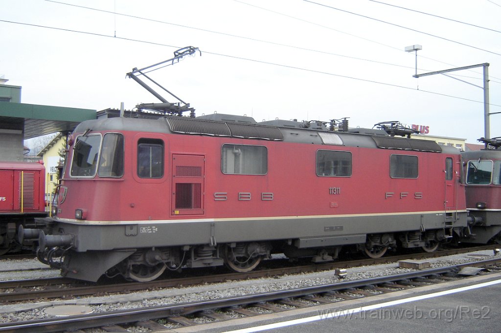 1290-0006-090307.jpg - SBB-CFF Re 4/4'' 11311 / Wetzikon 9.3.2007