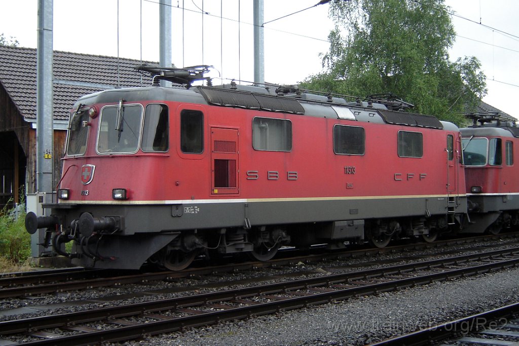 1363-0018-100707.jpg - SBB-CFF Re 4/4'' 11313 / Hinwil 10.7.2007