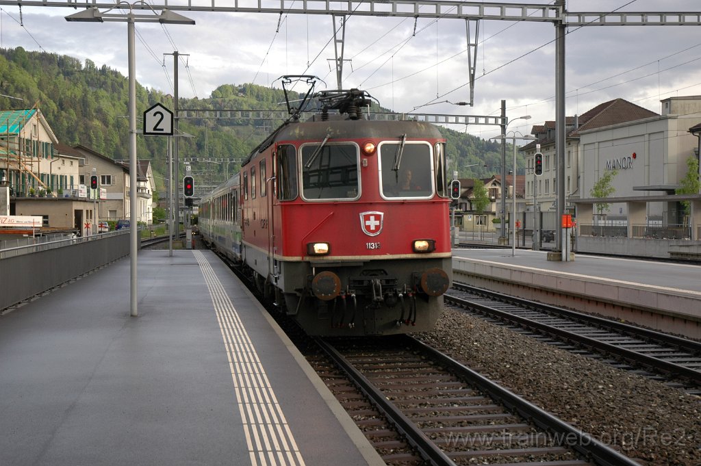 3095-0038-080514.jpg - SBB-CFF Re 4/4'' 11313 / Wattwil 8.5.2014