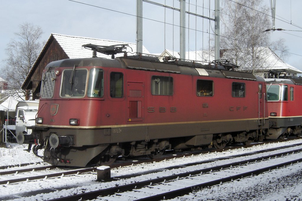 1293-0016-190307.jpg - SBB-CFF Re 4/4'' 11314 / Hinwil 19.3.2007