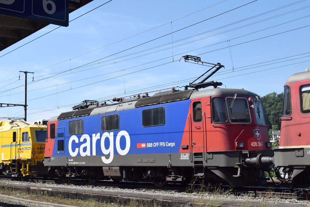 8111-0033-220722.jpg - SBBC Re 420.314-7 (Re 91 85 4 420 314-7 CH-SBBC) / Killwangen-Spreitenbach 22.7.2022