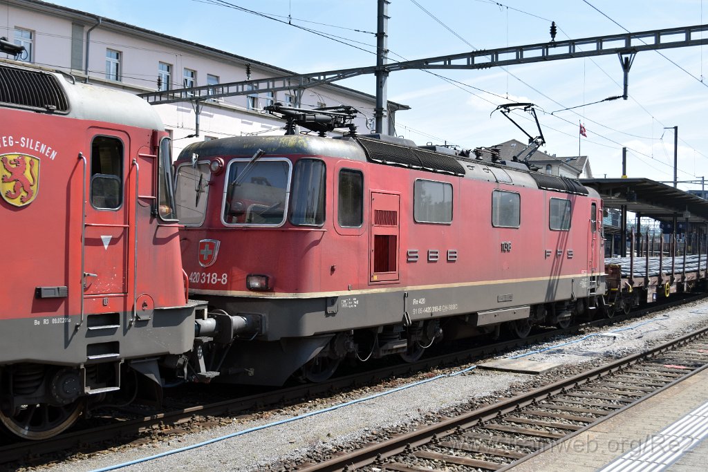 8632-0036-300523.jpg - SBBC Re 4/4'' 11318 / Re 420.318-8 (Re 91 85 4 420 318-8 CH-SBBC) / Olten 30.5.2023