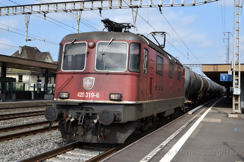 5706-0008-220819.jpg - SBBC Re 4/4'' 11319 (Re 420.319-6)  (Re 91 85 4 420 319-6 CH-SBBC) / Rupperswil 22.8.2019