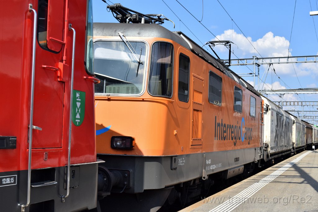 7359-0020-200421.jpg - SBBC Re 420.320-4 ''InterRegio Cargo'' (Re 91 85 4 420 320-4 CH-SBBC) / Aarau 20.4.2021