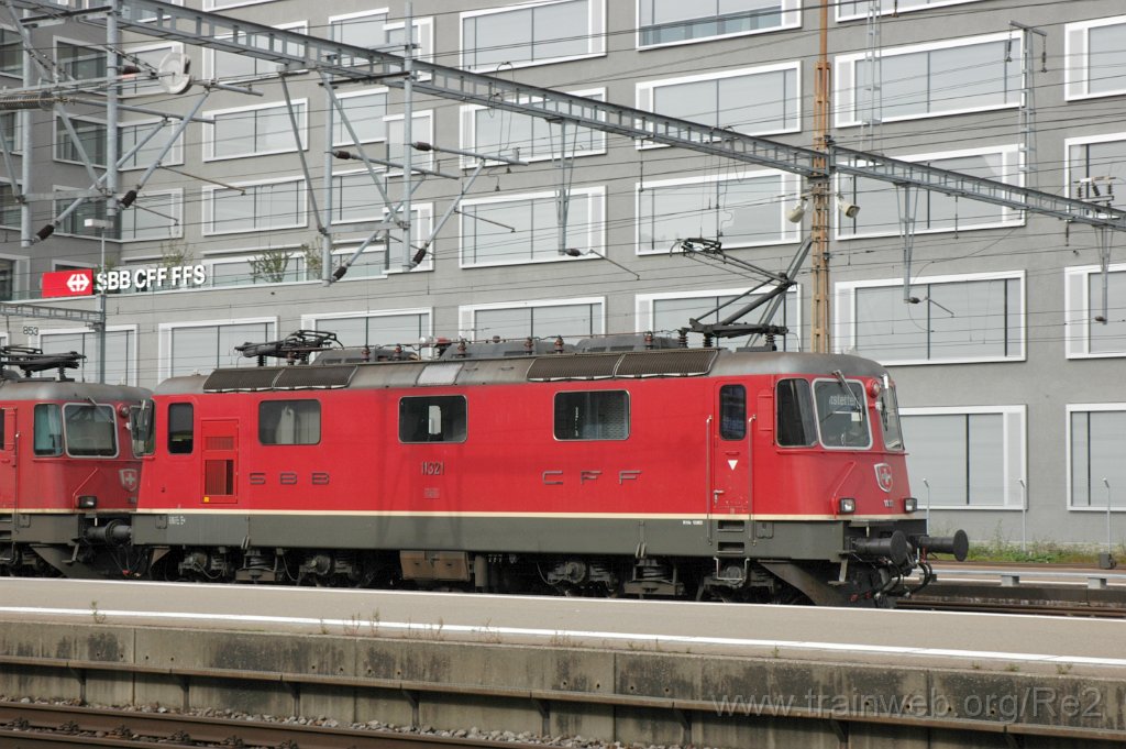 3322-0018-081014.jpg - SBB-CFF Re 4/4'' 11321 / Zürich-Altstetten 8.10.2014