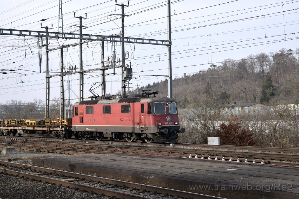9563-0018-070225.jpg - SBBC Re 4/4'' 11324 (Re 420.324-6)  (Re 91 85 4 420 324-6 CH-SBBC) / Killwangen-Spreitenbach 7.2.2025