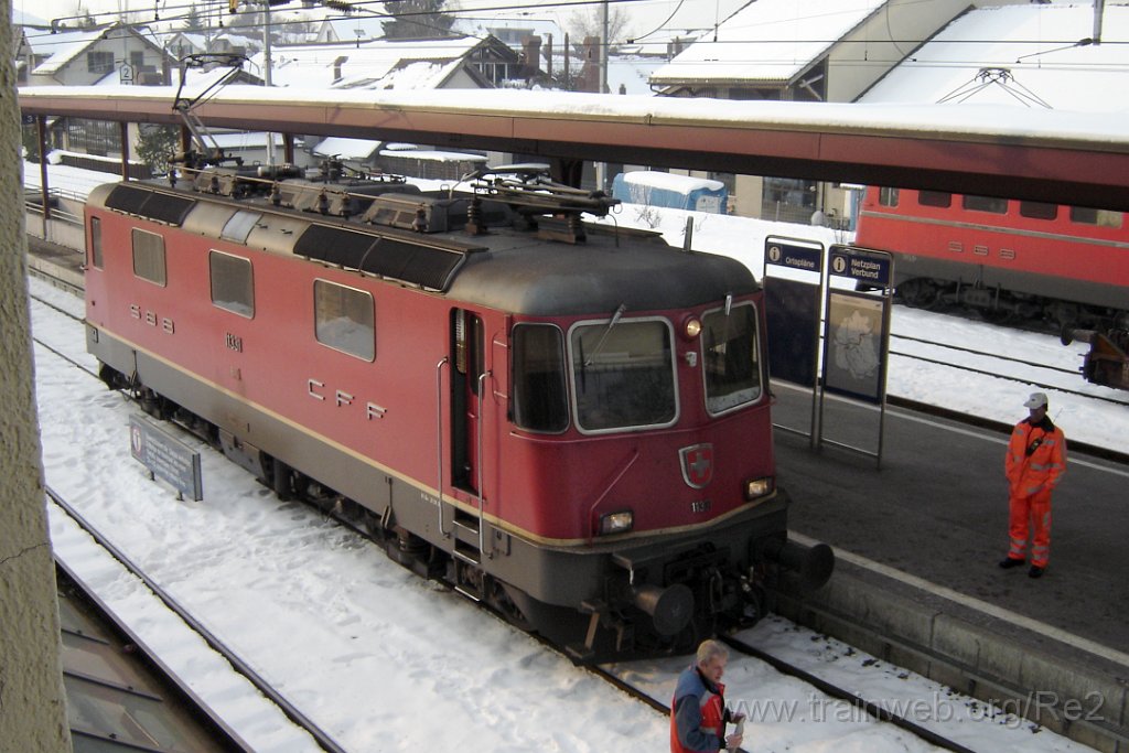 1017-0039-040305.jpg - SBB-CFF Re 4/4'' 11331 / Hinwil 4.3.2005