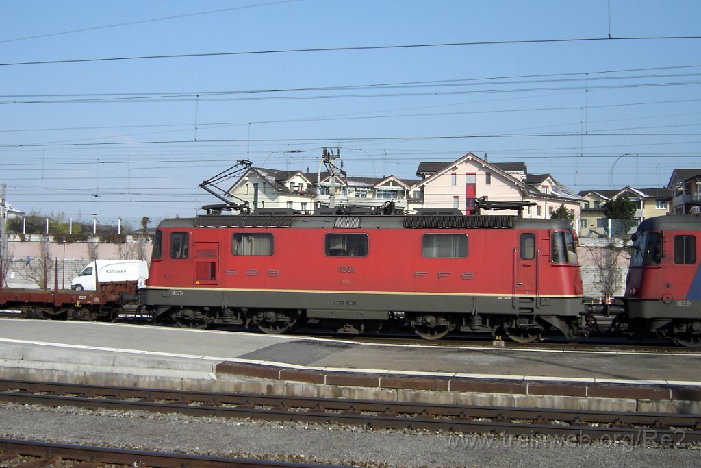 1142-0005-140306.jpg - SBB-CFF Re 4/4'' 11331 / Rotkreuz 14.3.2006