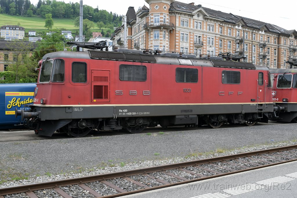 9706-0035-030525.jpg - SBBC Re 4/4'' 11331 (Re 420.331-1)  (Re 91 85 4 420 331-1 CH-SBBC) / St.Gallen HB 3.5.2025