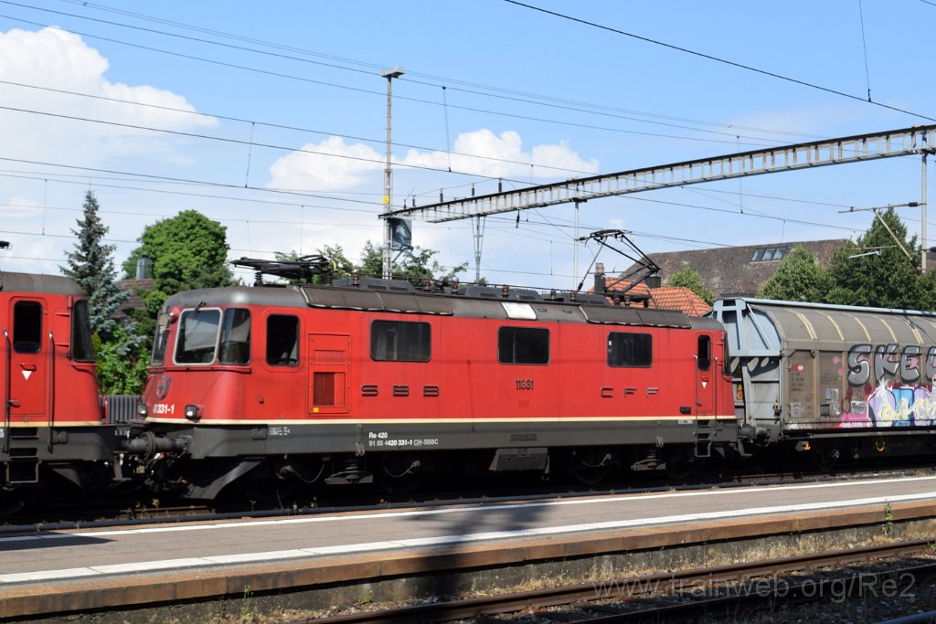 9874-0035-030725.jpg - SBBC Re 4/4'' 11331 (Re 420.331-1)  (Re 91 85 4 420 331-1 CH-SBBC) / Lenzburg 3.7.2025