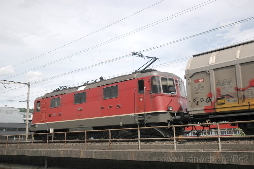 2498-0044-130712.jpg - SBB-CFF Re 4/4'' 11336 / Zürich (Käferbergbrücke) 13.7.2012