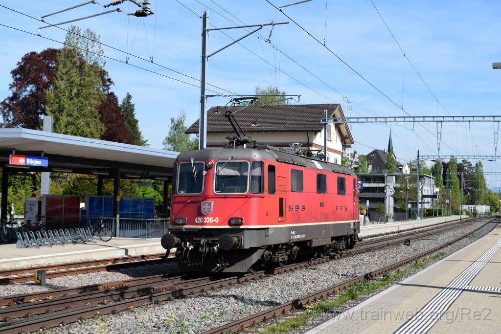 8525-0034-040523.jpg - SBBC Re 4/4'' 11336 (Re 420.336-0)  (Re 91 85 4 420 336-0 CH-SBBC) / Bürglen 4.5.2023