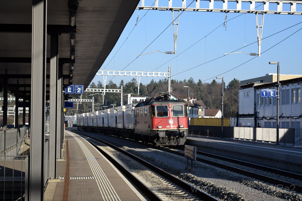 8950-0041-310124.jpg - SBBC Re 4/4'' 11339 (Re 420.339-4)  (Re 91 85 4 420 339-4 CH-SBBC) / Mägenwil 31.1.2024