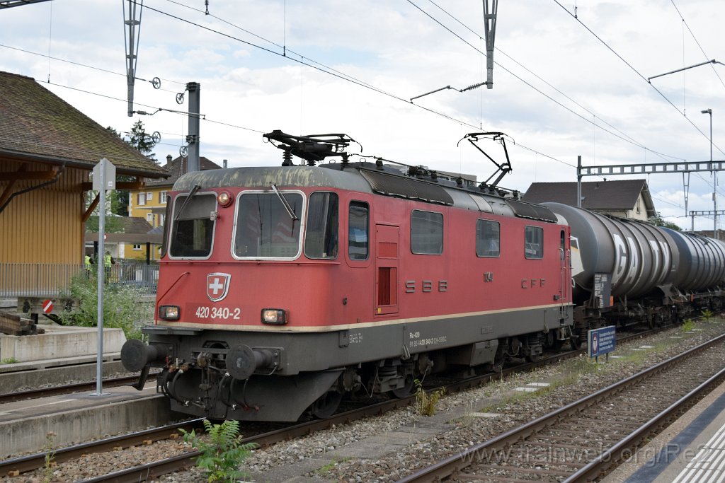 5991-0002-020720.jpg - SBBC Re 4/4'' 11340 (Re 420.340-2)  (Re 91 85 4 420 340-2 CH-SBBC) / Wettingen 2.7.2020
