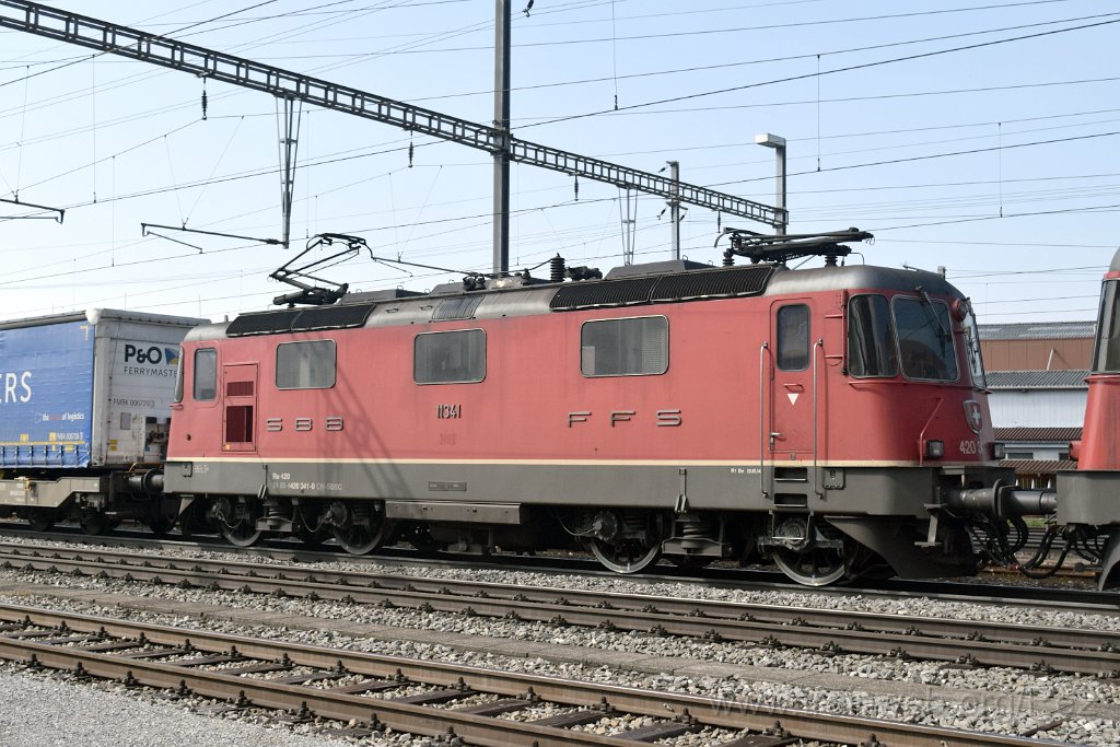5404-0049-150419.jpg - SBBC Re 4/4'' 11341 (Re 420.341-0)  (Re 91 85 4 420 341-0 CH-SBBC) / Pratteln 15.4.2019