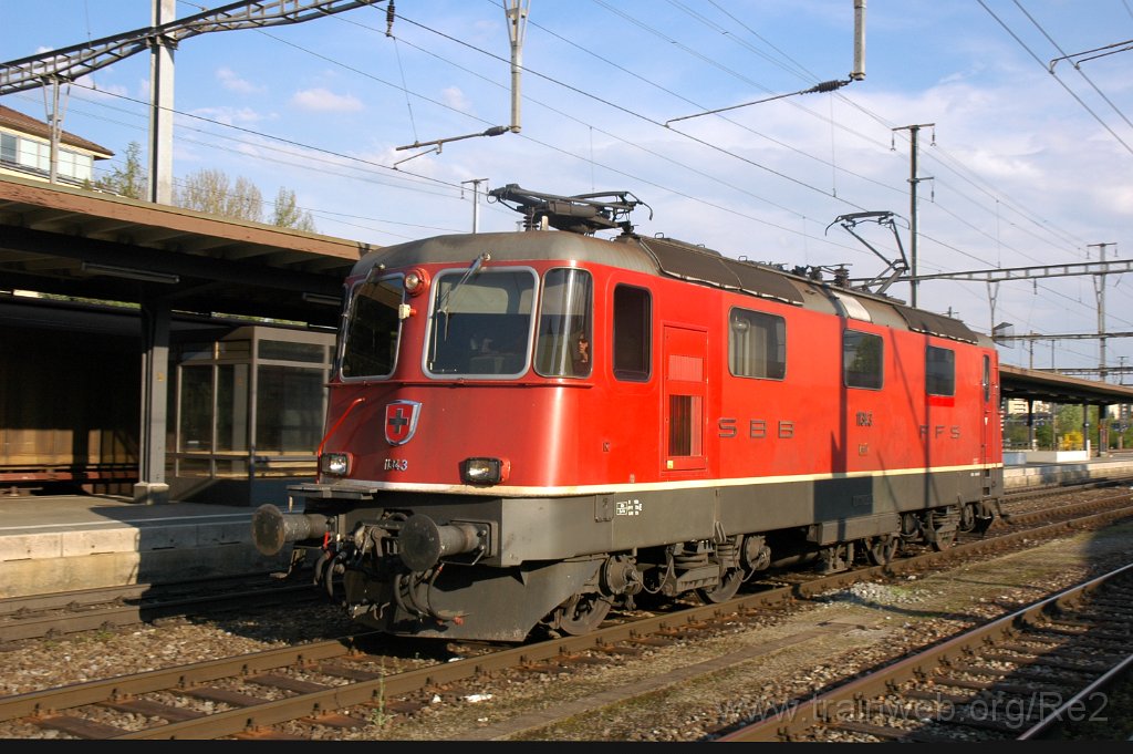 1654-0037-200409.jpg - SBB-CFF Re 4/4'' 11343 / Dietikon 20.4.2009