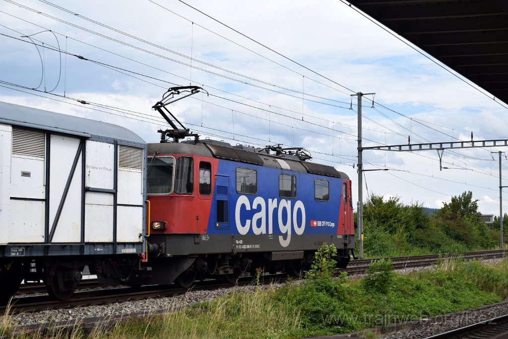 8709-0042-280723.jpg - SBBC Re 420.346-9 (Re 91 85 4 420 346-9 CH-SBBC) / Killwangen-Spreitenbach 28.7.2023