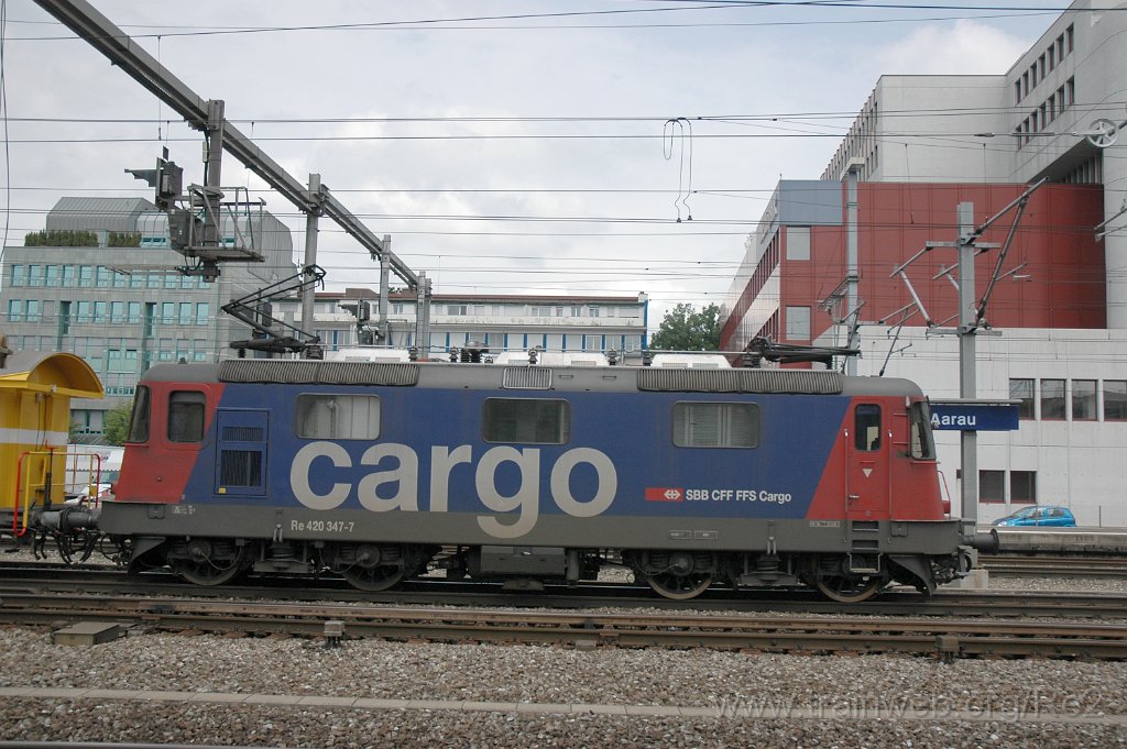1941-0039-220710.jpg - SBBC Re 420.347-7 / Aarau 22.7.2010