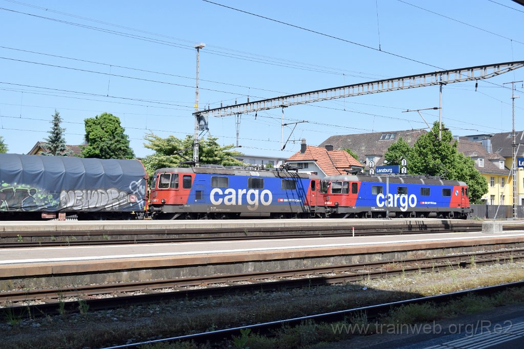 8647-0028-310523.jpg - SBBC Re 620.023-2 ''Rupperswil'' (Re 91 85 4 620 023-2 CH-SBBC) + SBBC Re 420.347-7 (Re 91 85 4 420 347-7 CH-SBBC) / Lenzburg 31.5.2023