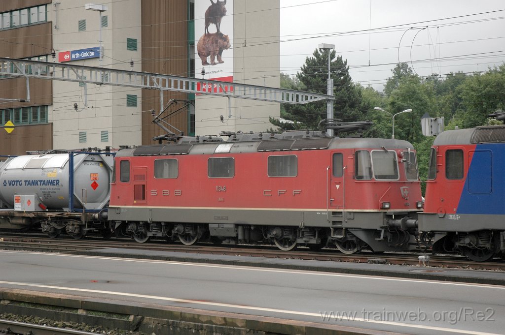 2475-0019-030712.jpg - SBB-CFF Re 4/4'' 11348 / Arth-Goldau 3.7.2012
