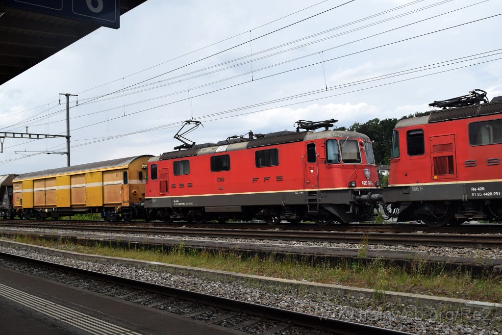 8708-0031-280723.jpg - SBBC Re 4/4'' 11349 (Re 420.349-3)  (Re 91 85 4 420 349-3 CH-SBBC) / Killwangen-Spreitenbach 28.7.2023