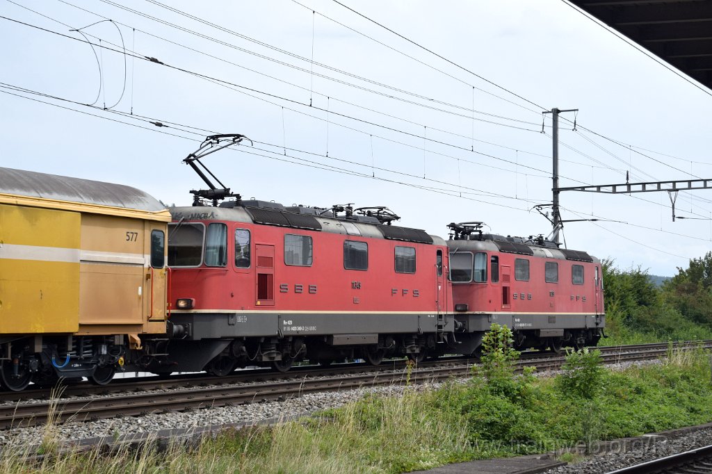 8708-0034-280723.jpg - SBBC Re 4/4'' 11291 (Re 420.291-7)  (Re 91 85 4 420 291-7 CH-SBBC) + SBBC Re 4/4'' 11349 (Re 420.349-3)  (Re 91 85 4 420 349-3 CH-SBBC) / Killwangen-Spreitenbach 28.7.2023