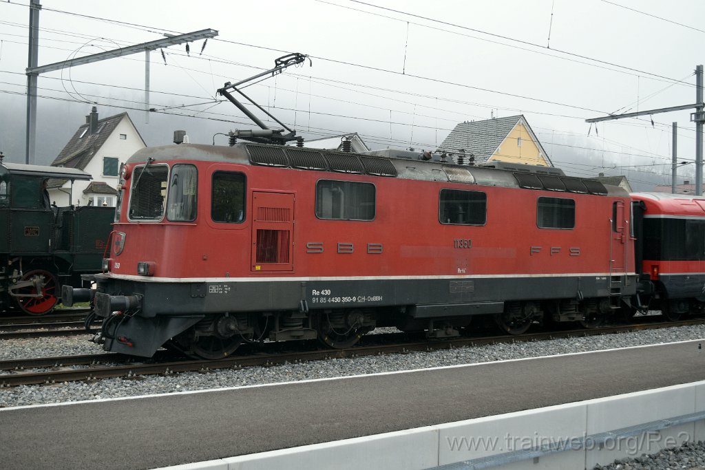 10108-0004-081125.jpg - OeBBH Re 4/4''' 11350 (Re 430.350-9)  (Re 91 85 4 430 350-9 CH-OeBBH) / Balsthal 8.11.2025