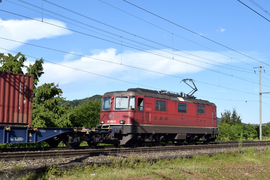 4021-0029-180716.jpg - SBBC Re 4/4''' 11350 (Re 430.350-9)  (Re 91 85 4 430 350-9 CH-SBBC) / Killwangen-Spreitenbach 18.7.2016