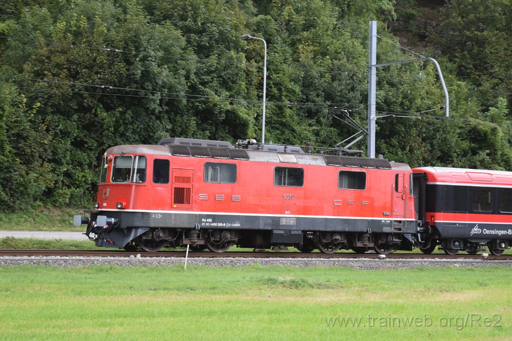 9364-0046-140924.jpg - OeBBH Re 4/4''' 11350 (Re 430.350-9)  (Re 91 85 4 430 350-9 CH-OeBBH) / Aeussere Klus 14.9.2024