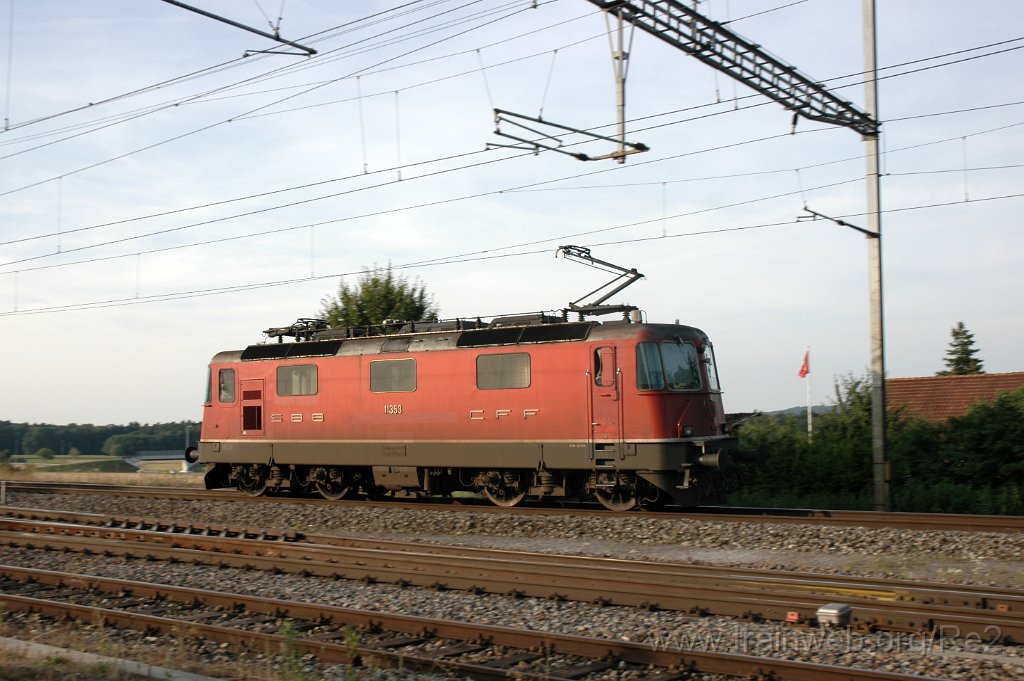2922-0025-220813.jpg - SBB-CFF Re 4/4''' 11353 / Rümlang 22.8.2013