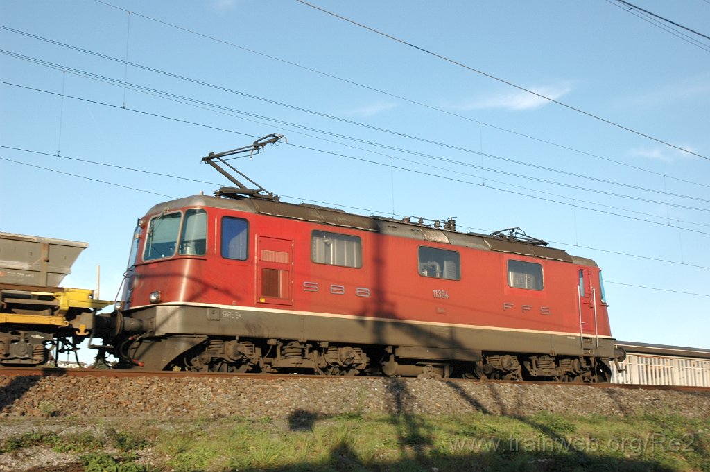 2660-0050-191012.jpg - SBB-CFF Re 4/4''' 11354 / Killwangen-Spreitenbach 19.10.2012