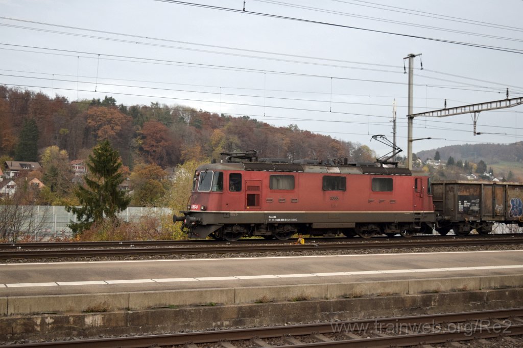 3728-0017-031115.jpg - SBBC Re 4/4''' 11355 (Re 430.355-8)  (Re 91 85 4 430 355-8 CH-SBBC) / Killwangen-Spreitenbach 3.11.2015