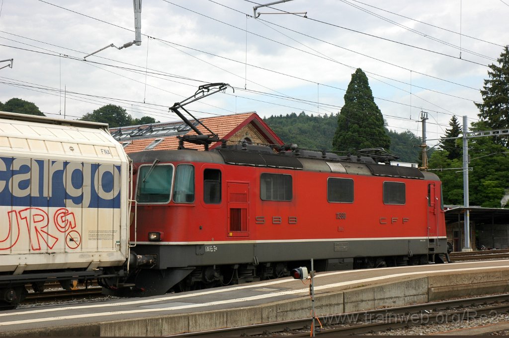 1904-0024-220610.jpg - SBB-CFF Re 4/4''' 11360 / Burgdorf 22.6.2010