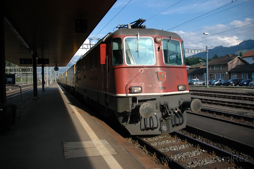 2913-0005-160813.jpg - SBB-CFF Re 4/4''' 11360 / Arth-Goldau 16.8.2013
