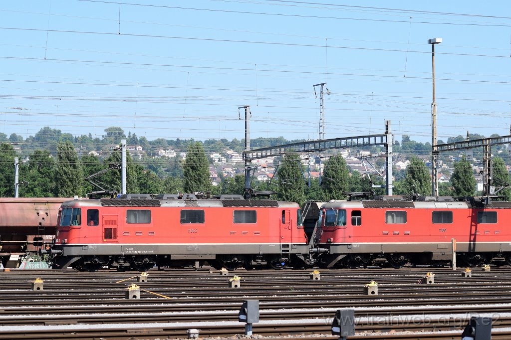 4117-0043-310816.jpg - SBBC Re 4/4''' 11363 (Re 430.363-2)  (Re 91 85 4 430 363-2 CH-SBBC) + SBB-CFF Re 4/4'' 11189 / Zürich-Mülligen 31.8.2016