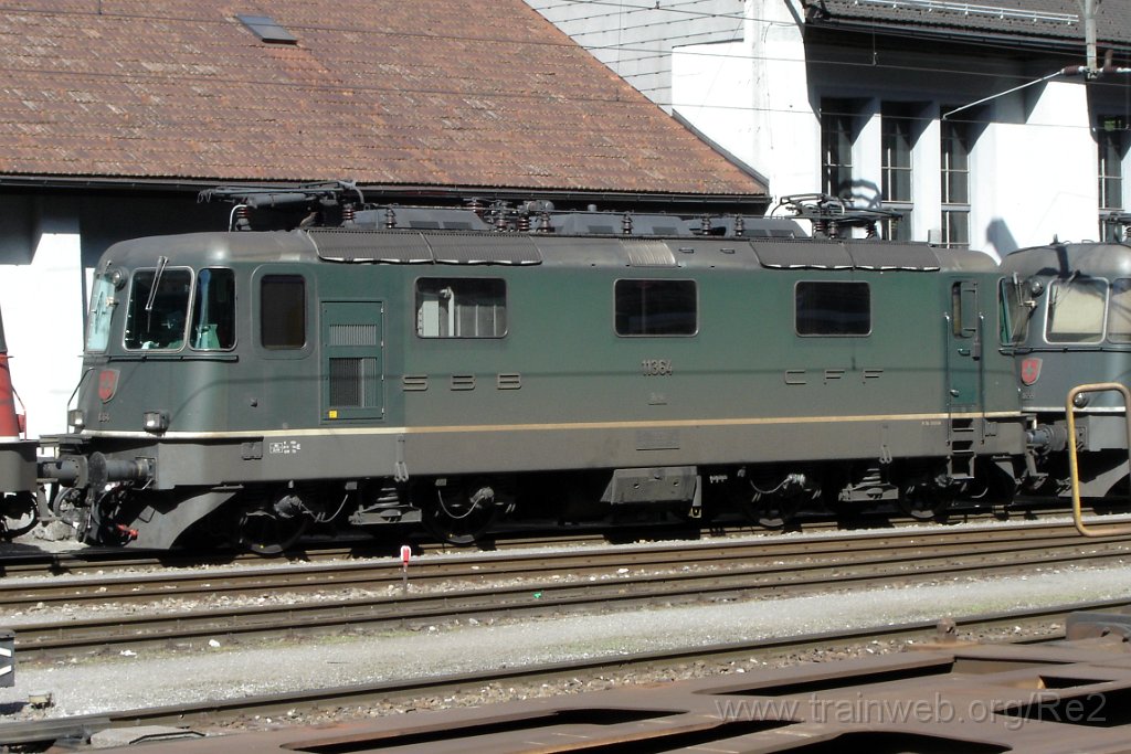 1191-0010-180606.jpg - SBB-CFF Re 4/4''' 11364 / Erstfeld (Dépot) 18.6.2006