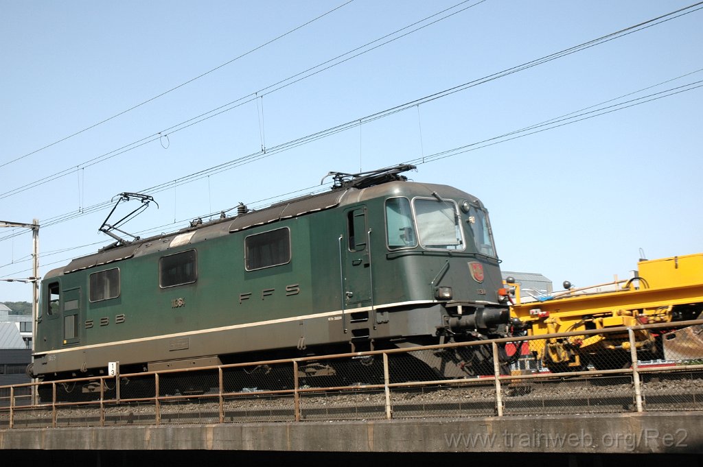 2467-0049-290612.jpg - SBB-CFF Re 4/4''' 11364 / Zürich (Käferbergbrücke) 29.6.2012