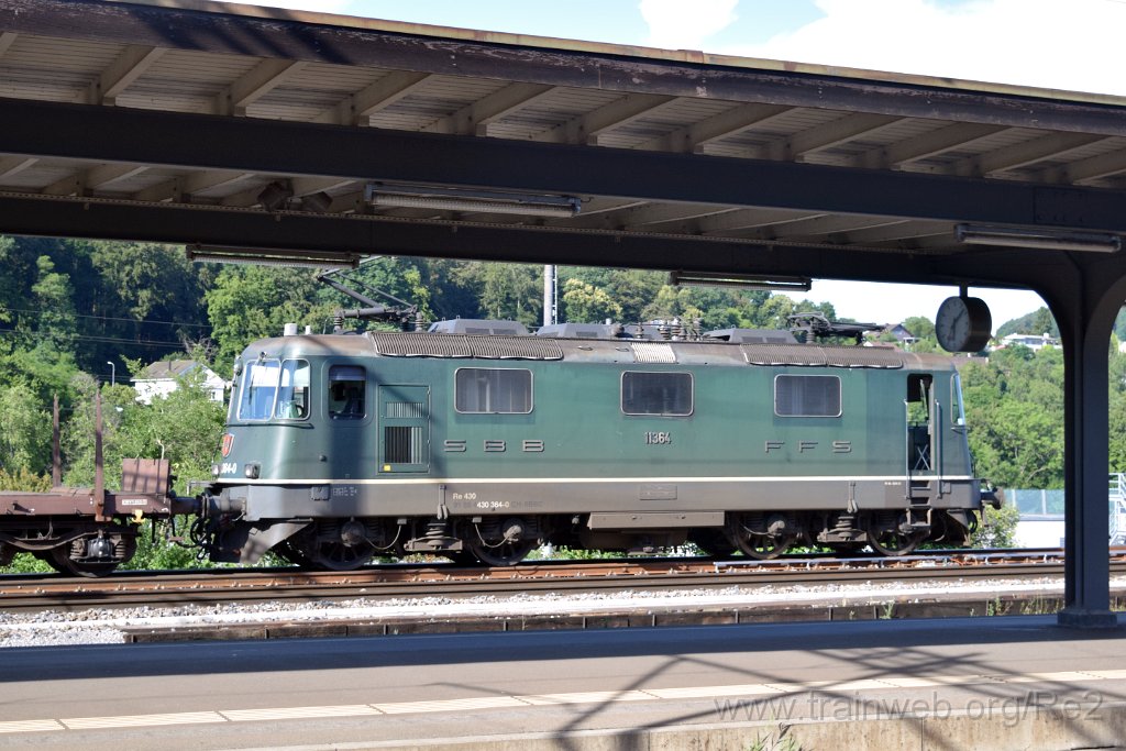4021-0004-180716.jpg - SBBC Re 4/4''' 11364 (Re 430.364-0)  (Re 91 85 4 430 364-0 CH-SBBC) / Killwangen-Spreitenbach 18.7.2016