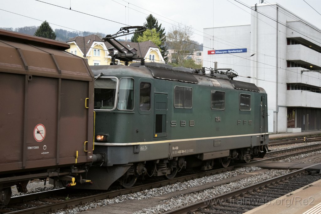 4416-0046-050417.jpg - SBBC Re 4/4''' 11364 (Re 430.364-0)  (Re 91 85 4 430 364-0 CH-SBBC) / Killwangen-Spreitenbach 5.4.2017