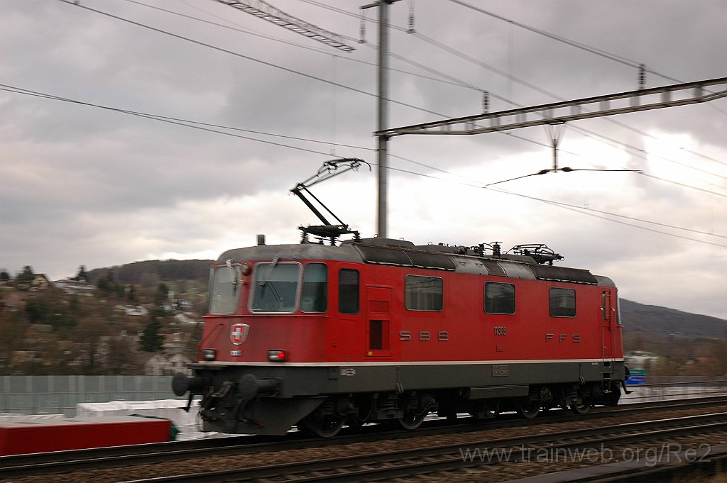 2292-0033-291211.jpg - SBB-CFF Re 4/4''' 11365 / Killwangen-Spreitenbach 28.12.2011