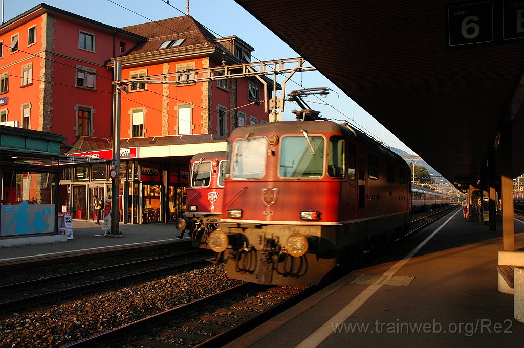 3215-0035-240714.jpg - SBB-CFF Re 4/4''' 11367 + SBB-CFF Re 4/4'' 11299 / Arth-Goldau 24.7.2014