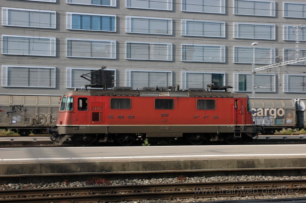 3568-0006-280515.jpg - SBB-CFF Re 4/4''' 11367 / Zürich-Altstetten 28.5.2015