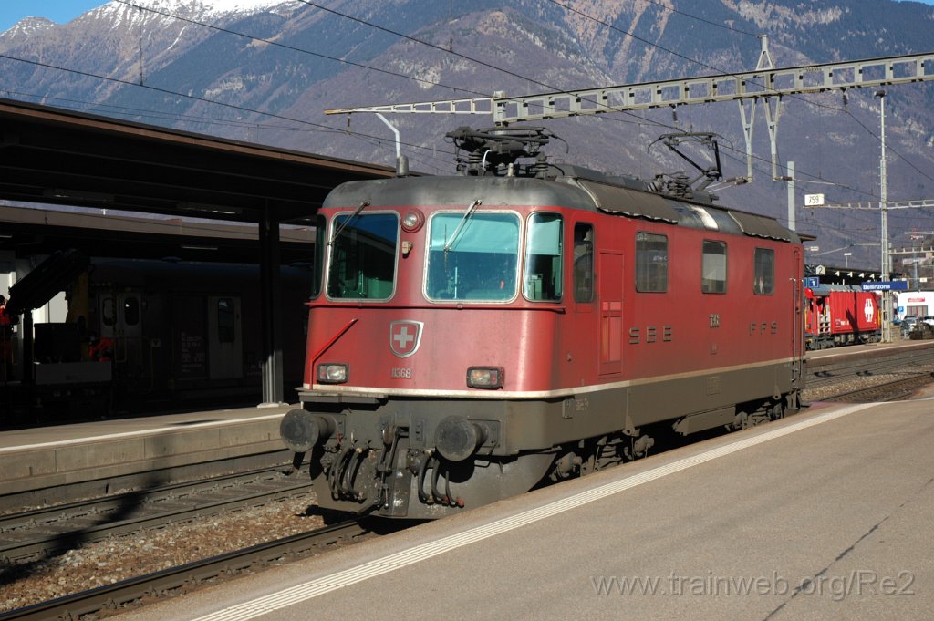 3457-0007-120115.jpg - SBB-CFF Re 4/4''' 11368 / Bellinzona 12.1.2015
