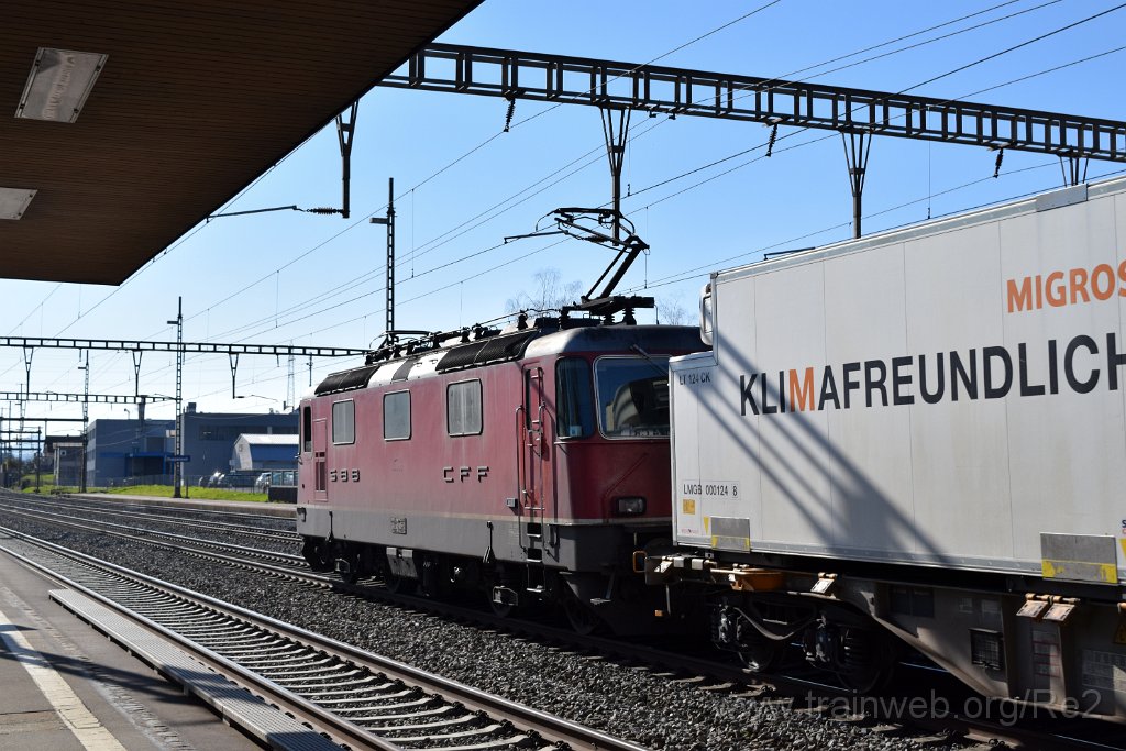 7322-0043-240321.jpg - SBBC Re 4/4''' 11368 (Re 430.368-1)  (Re 91 85 4 430 368-1 CH-SBBC) / Rupperswil 24.3.2021