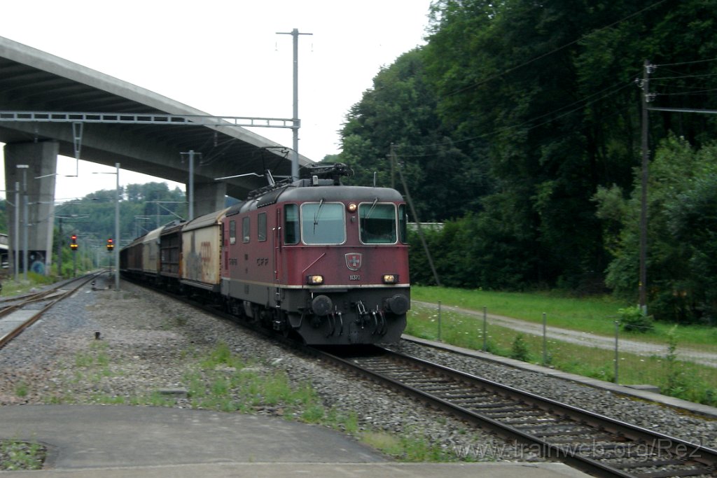 1208-0014-310706.jpg - SBB-CFF Re 4/4''' 11370 / Kemptthal 31.7.2006
