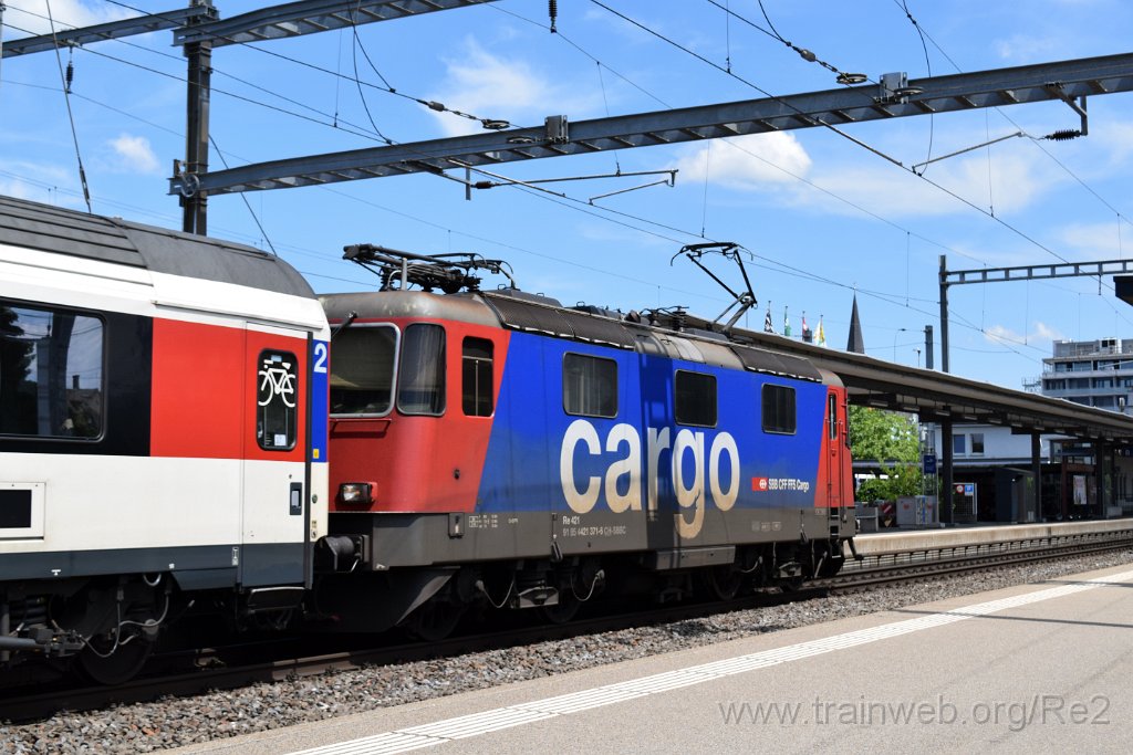 4994-0016-250518.jpg - SBBC Re 421.371-6 (Re 91 85 4 421 371-6 CH-SBBC) / Wil 25.5.2018