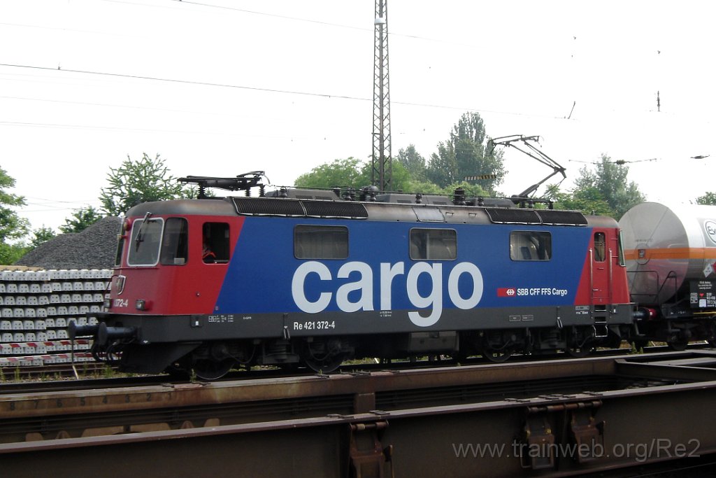 1507-0014-060608.jpg - SBBC Re 421.372-4 / Ludwigshafen-Oggersheim 6.6.2008
